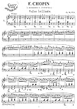 Chopin Valse Brillante Op. 34, No. 3: Instantly download and print sheet music