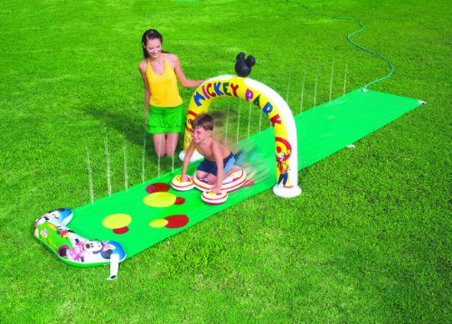Imagen 2 de Bestway 91013B - Tobogán de agua de Micky Mouse [Importado de Alemania]
