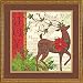 EK Success Dimensions Counted Cross Stitch, Winter Reindeer