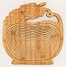 Zoie + Chloe All-Natural Bamboo Folding Collapsible Fruit Basket