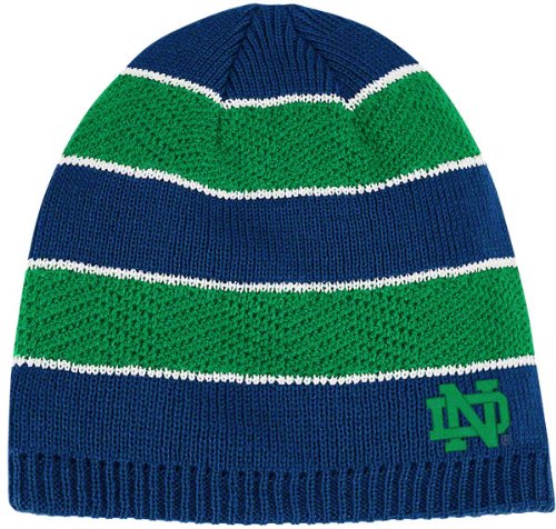 Notre Dame Fighting Irish Women's adidas Striped Knit Hat