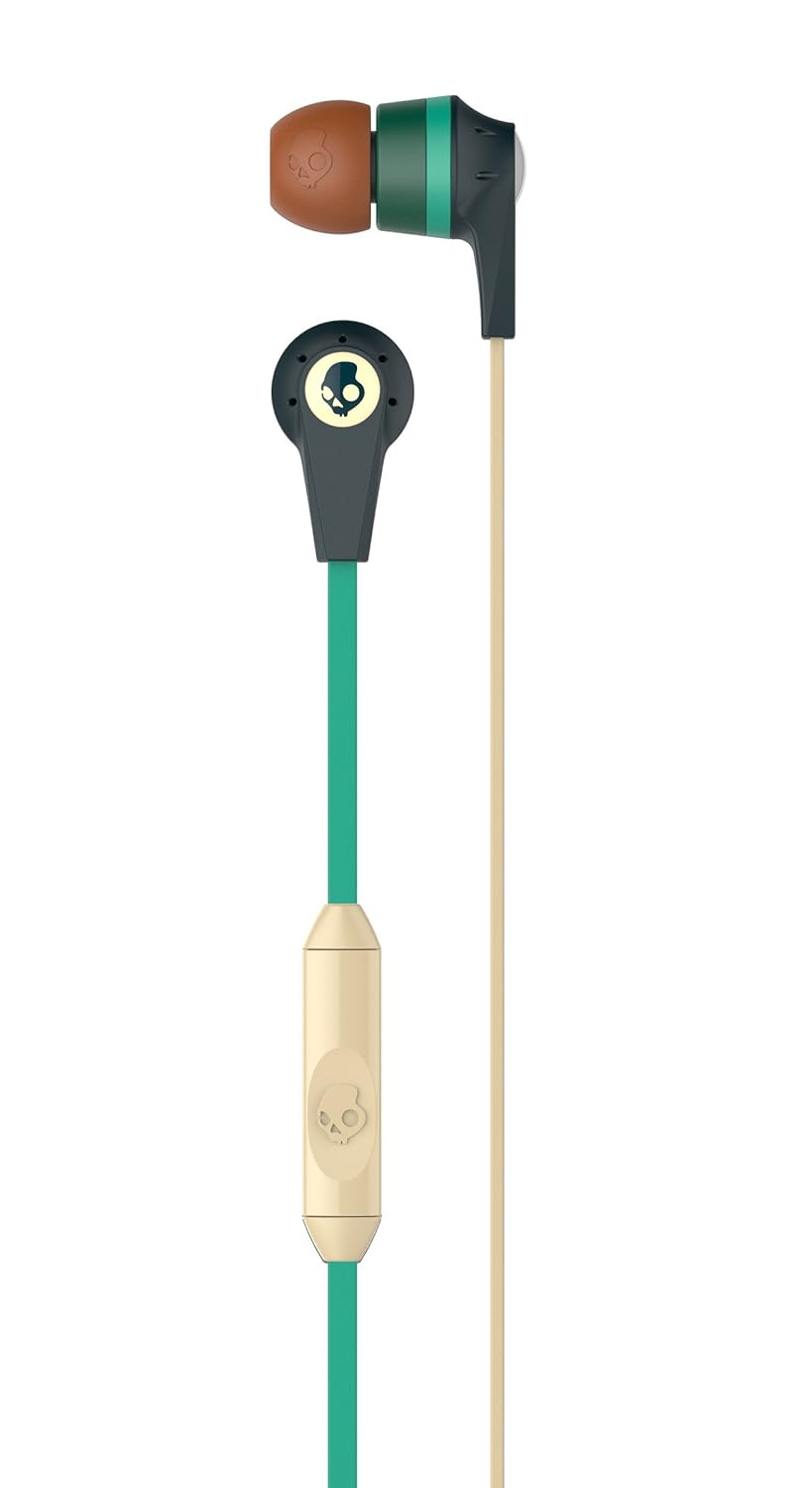 Skullcandy Ink'd 2.0 Micd Explorer/Forest/Forest In-ear Headphones (S2IKHY-483)