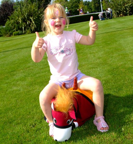 Childrens Toyshop  Third Party New : Childrens Pony Space Hopper [Toy]