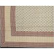 Flat Bed Sheet with Block Print on Cotton Queen Size (bshtd568)
