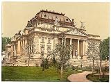 Opera house, Wiesbaden, Hesse-Nassau, Germany wall sized print (photochrom) photochrome , 14x18
