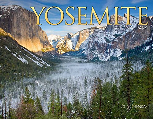 yosemite 2016 calendar 11x14