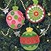 Dimensions Simple Cheer Ornaments Felt Applique Kit, 4-Inch x 4.5-Inch, Set of 3