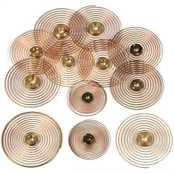 10 Alarm Wall Clock Hairspring Collet Wire Repair Parts
