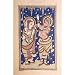 Folk Art Kalamkari Paintings Pen Drawings on Cloth