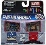Marvel MiniMates Series 40 Mini Figure 2Pack Captain America Red Skull 61eOiuKShIL. SL160 Marvel MiniMates Series 40 Mini Figure 2Pack Captain America Red Skull