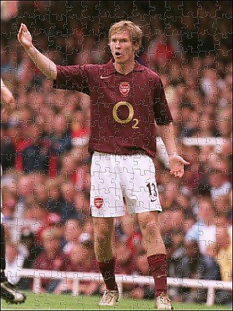 Jigsaw of Alex Hleb (Arsenal). Arsenal 2 0 Newcastle United. FA Premier League from Arsenal FC