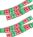 Small Cinco De Mayo Papel Picado (2 17' Long Banners, 34' Total)