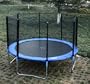 13FT Trampoline Only Trampolining Mat Padding Springs Rings Bounce Exercise Sports