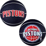 Spalding Detroit Pistons Mini Rubber Basketball