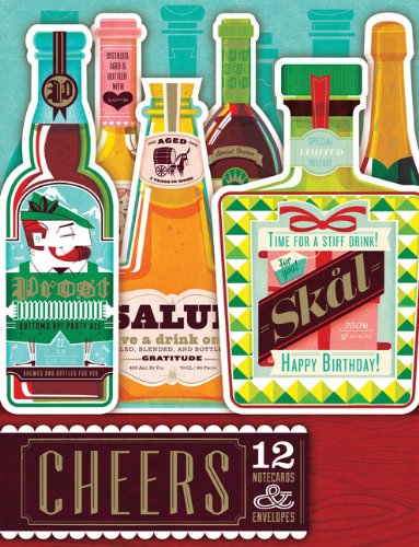 Cheers!: 12 Notecards & Envelopes