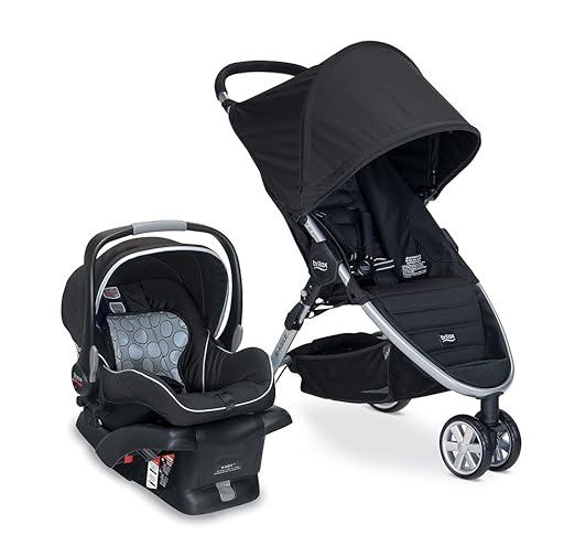 Britax 2014 B-Agile and B-Safe Travel System, Black