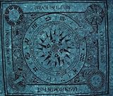 61ePpCROq3L. SL160  Celtic Cycle of Ages Tapestry Coverlet Bedspread Teal
