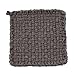 Harrisville Designs Friendly Loom Potholder Cotton Loops 10 Inch Pro Size Loops Make 2 Potholders, Weaving Crafts for Kids and Adults-Pewter