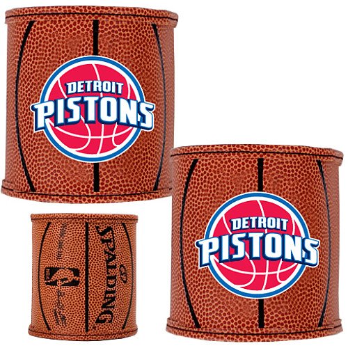 NBA Detroit Pistons Two Piece Basketball Can Holder Set