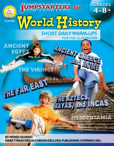 Jumpstarters for World History, Grades 4 - 8+