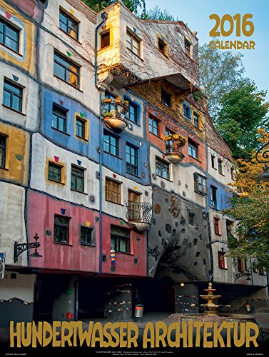 Large Hundertwasser Architecture Calendar 2016