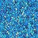 3mm Round Sequins Marine Blue Shimmer Lazer Rainbow Loose Paillettes. Made in USA