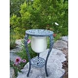 Grape Candle Holder with Candle Finish: Verdi Grey