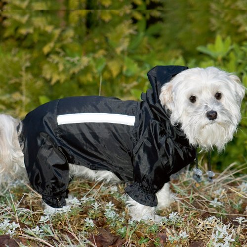 Flamingo 510271 Regenjacke Safety Black 30 cm