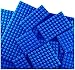 Brictek Base Plates Multi Sizes Blue- 17 pcs