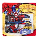 Image of Spiderman - Juego de estuche y material de escritura, 6 piezas [Importado de Alemania]