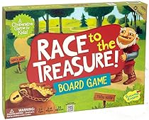 Peaceable Kingdom Race to the Treasure! Award Winning Cooperative Game for Kids
