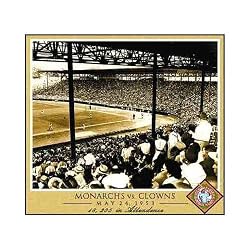 Monarchs Vs Clowns NLBM 100% Cotton Afghan