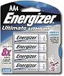 Energizer Ultimate L91BP-4 Lithium AA Battery 4 Pack