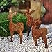 Jeremie Corporation Reindeer, Set of 3 for Miniature Garden, Fairy Garden