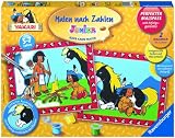 Ravensburger 27760 - Yakari und seine Freunde - Malen nach Zahlen Junior, 30 x 24 cm (2 Motive)