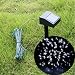 55ft 100 LED Solar String Fairy White Lights Outdoor Garden Xmas