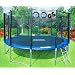 SixBros. Sport - SixJump 14FT XXL Professional Gartentrampolin Trampolin 4,30 m � | Leiter | Sicherheitsnetz | Wetterplane | 180kg Tragkraft | Modell 2012 | T�V/GS gepr�ft