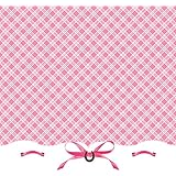 Creative Converting 725601 Heart My Horse Border Print Plastic Tablecover, 54 by 108", Pink