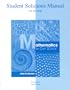 Student Solutions Manual for use with Mathematics in Our World