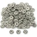 Bali Spacer Beads Antique Silver Plate 5.5mm Approx 100
