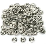 Bali Spacer Beads Antique Silver Plate 5.5mm Approx 100