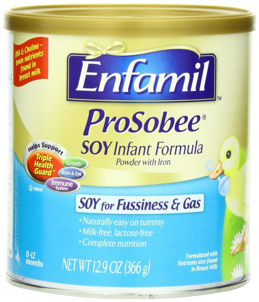 Enfamil ProSobee Soy Infant Formula, Iron Fortified, Powder