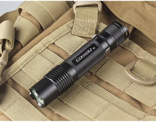 Convoy S8 XML2 7135*8 Mini LED Flashlight 1x18650
