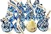 Hershey's Kisses 2 pounds Bulk Bag Cookies N' Creme Blue Foiled Wrapping