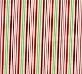 Fitted Pack N Play (Graco) Sheet - Green and Red Stripe - Made In USA