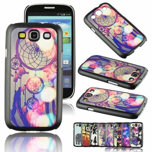 Voberry Retro Style Dream Catcher Elephant Animal Hard Case Cover Protetive Skin Cover for Samsung Galaxy S3 i9300 ((5))