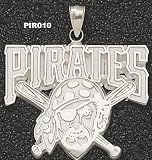 Pittsburgh Pirates Club Logo Giant Charm/Pendant -14K/10K, Stainless Steel or Gold Plated