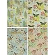 Cavallini Assortment Ephemera Decoupage Gift Wrap Paper
