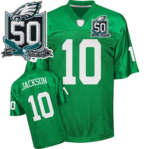 Philadelphia Eagles 10 Desean Jackson Light Green Jerseys Authentic Football Jersey Size 48-56 (Please Select the Size When You Order, Can Do Drop Shipping)