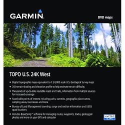 Garmin MapSource TOPO! US 24k West Topographic Coverage for Washington, Oregon, California, and Nevada (DVD)